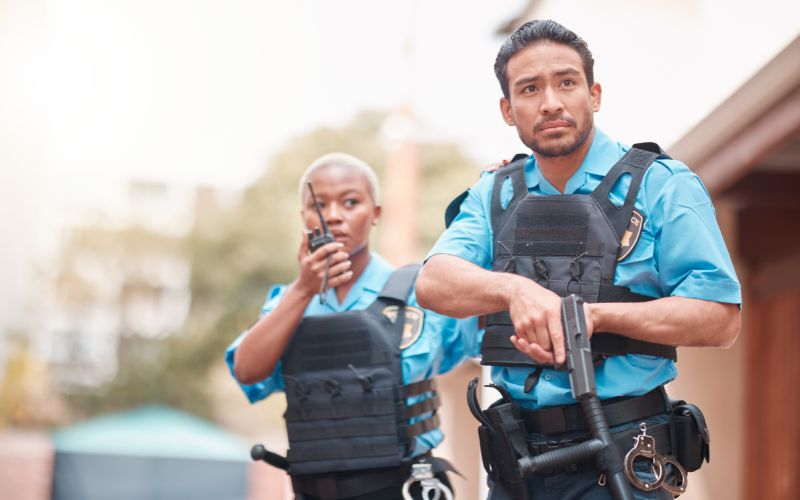 Security Guards Carry Guns in California