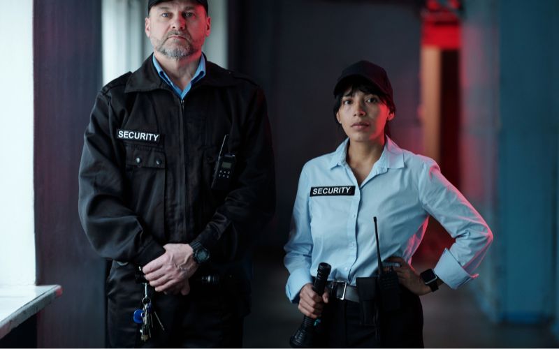 night shift security guards Los Angeles